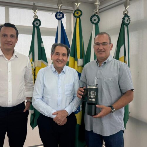 Presidente da Faciap destaca liderança associativista e representatividade institucional em visita à Facmat