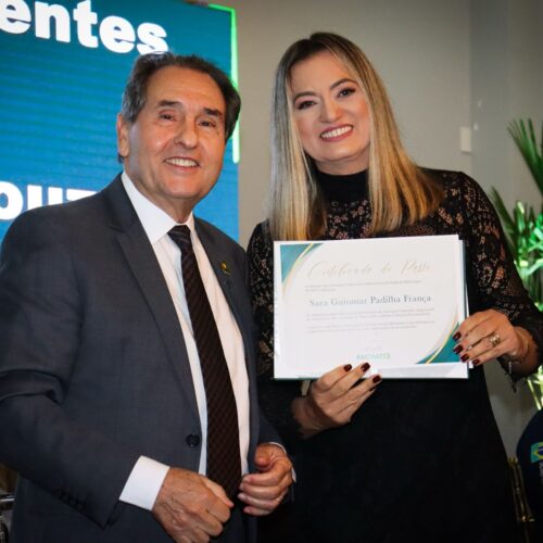 Presidente da Facmat prestigia posse da nova diretoria da Acicave em Campo Verde