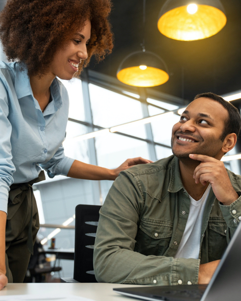 Parcerias Institucionais – Texto com imagem ao lado